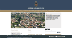 Desktop Screenshot of comune.sabbio.bs.it